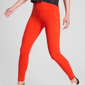 Red Leggings By Athleta